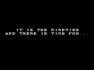 Klax: this intro text is kept in for retro effect.