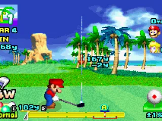 Getting ready to swing