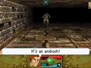 You get set up early on and have to fight your way out of the house