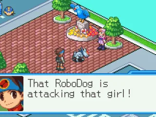 Lan sees a girl that needs help!