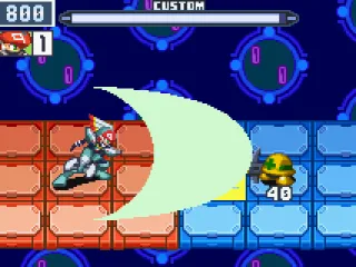 Mega Man can also Cross with certain Navis, and obtain their powers!