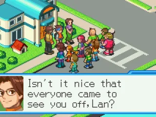 Everyone comes to say goodbye to Lan