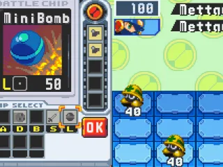 Select your Battle Chips...