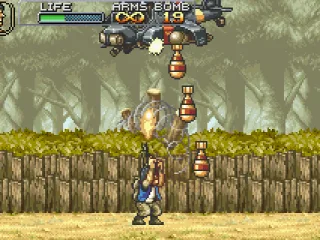 3-missile aerial attack: the pilot has a worst target...