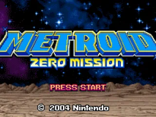 The title screen.