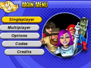 Main menu