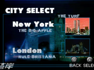 Choose the first city to explore (Arcade Mode - for now, London is locked).