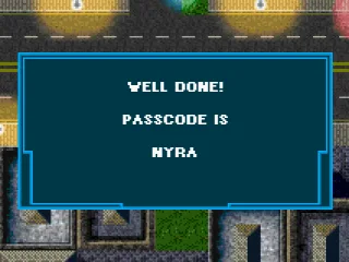 Game has password system