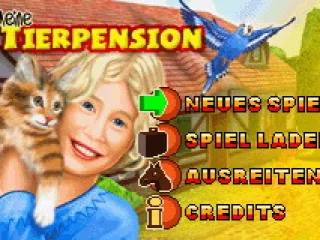 Main menu of the game