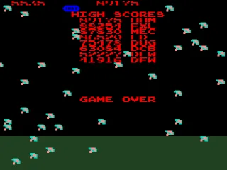 Millipede: game over