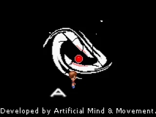 The A2M logo getting pulled out of shape