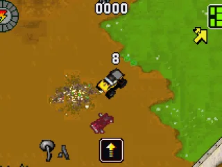 Arrows point to opponents nearby.