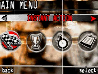 Main menu