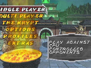 Main menu.