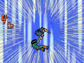 Sasuke using one of his special jutsus