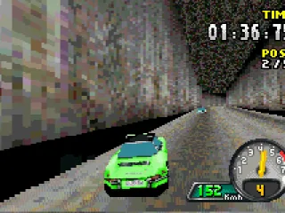 Driving in a tunnel