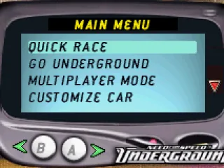 In this screen, you can choose your play mode.
