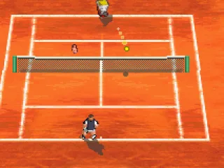 Hitting back balls for practice