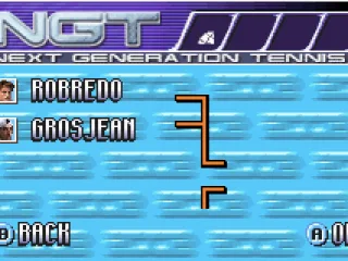The tournament bracket