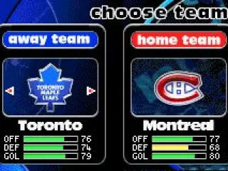 Choose your teams...