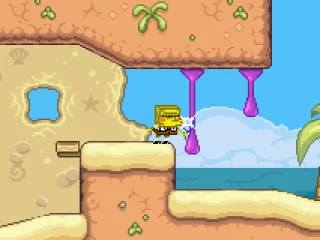 You must blow bubbles to clear the toxic ooze.