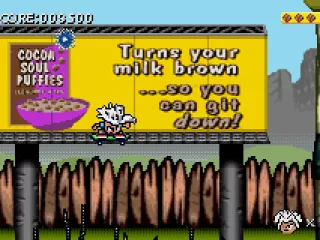 Turns your milk brown...