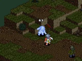 Attacking a low-level enemy