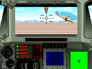 An enemy helicopter!