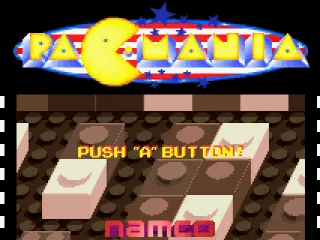 Pac-Mania Title Screen