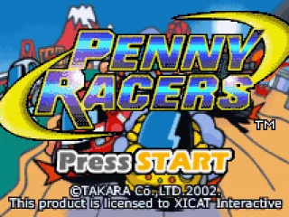 Penny Racers title screen