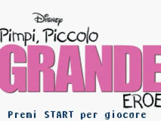 Italian title screen