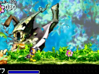 Pinobee can only perform one dash in the beginning of the game.