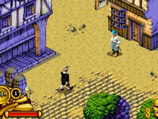 The streets of Port Royal.