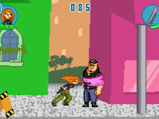 After be arrested by Kim's lipstick glue, this tough bad-boy became an easy prey for her attacks!