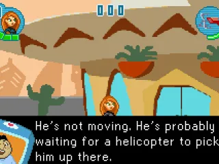 Before exploring the first level, Wade will talk quickly with Kim about the current circumstances...