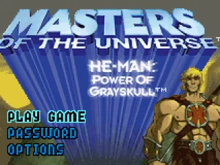 Title screen / Main menu.