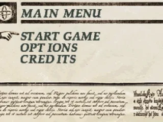 Main Menu