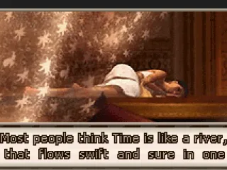 Introduction scene - a pretty girl sleeps deeply...