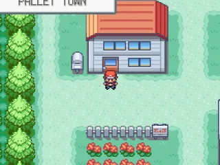 In front of your house