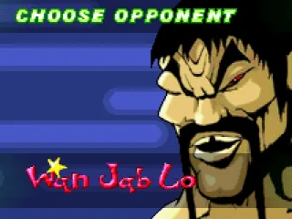 VS. Fight mode. Choose opponent.