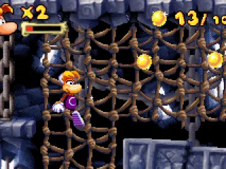 When you get your hands back, you can climb these ropes