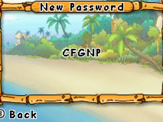 The password to start here again.