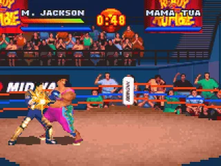 His punches are much quicker.