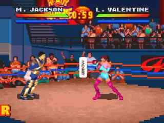 Michael Jackson is a smooth fighter.