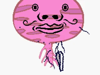 Sometimes you'll get a lot of hairs to pluck in quick succession.