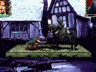 Aragorn vs Ringwraith