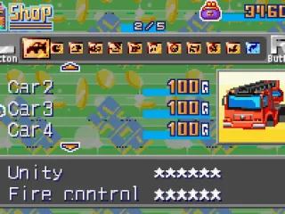 Buy different bodies for your car, including dump trucks and fire engines