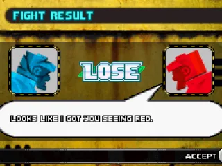 ...and I lose of course.