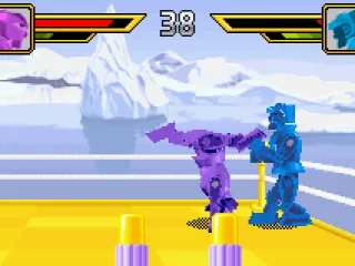 Purple make his special attack.