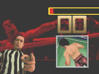 The opponent has been knocked down.